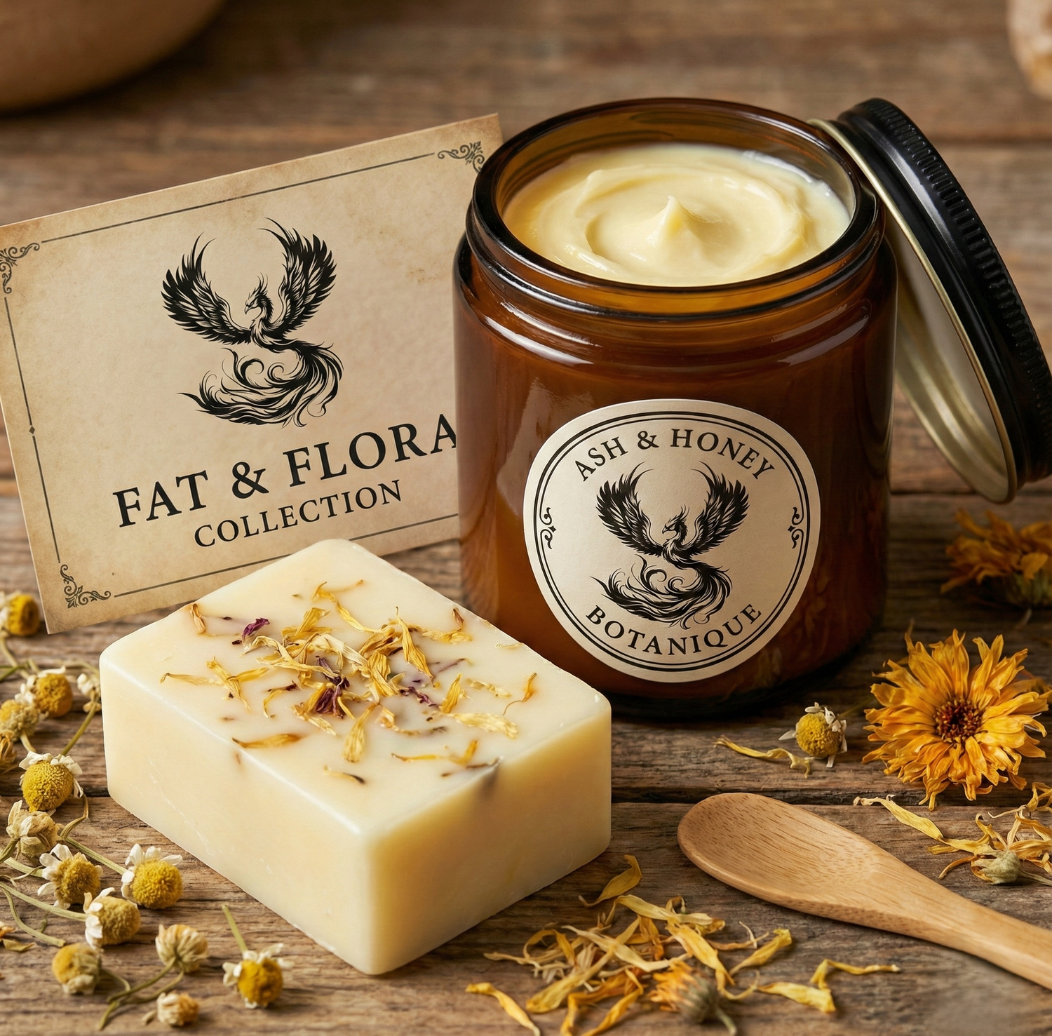 Fat & Flora | Concentrated Body Provisions | Ash & Honey Botanique