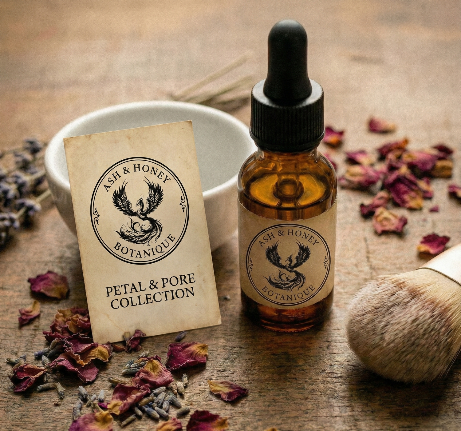 Petal & Pore: Undiluted Botanique Face Care | Ash & Honey